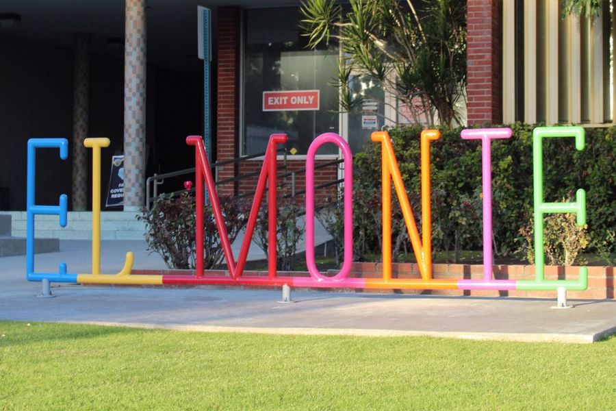 El Monte City Welcome Sign