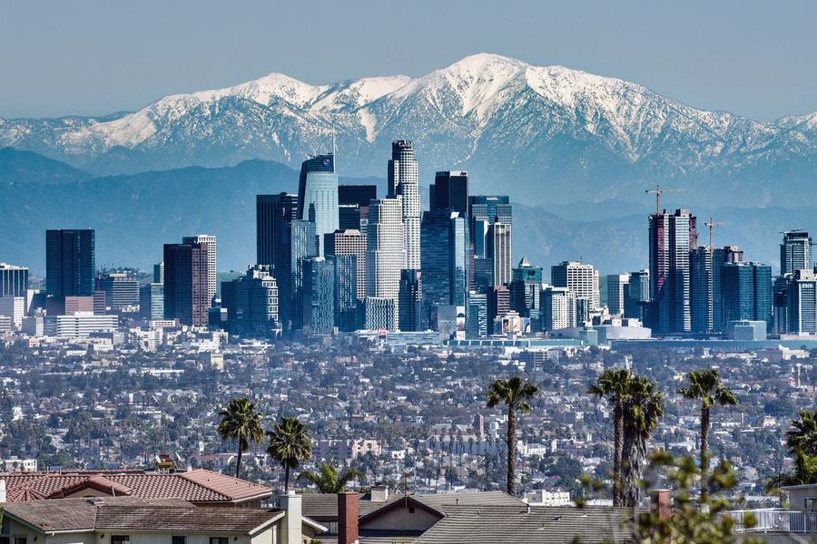 Mountains in Los Angeles