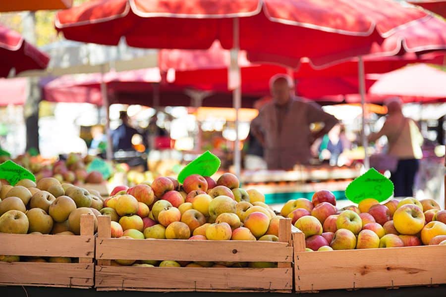 Public market in Azusa