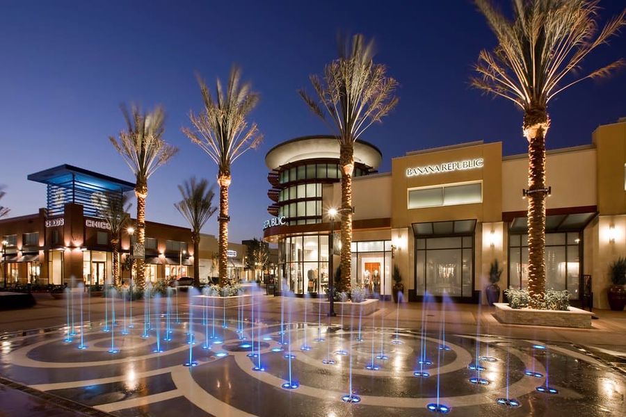 Commercial district in Chino Hills